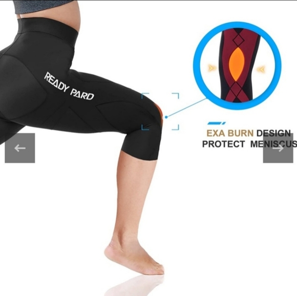 Ready Pard Medium Compression Capri Tights - Picture 2 of 10